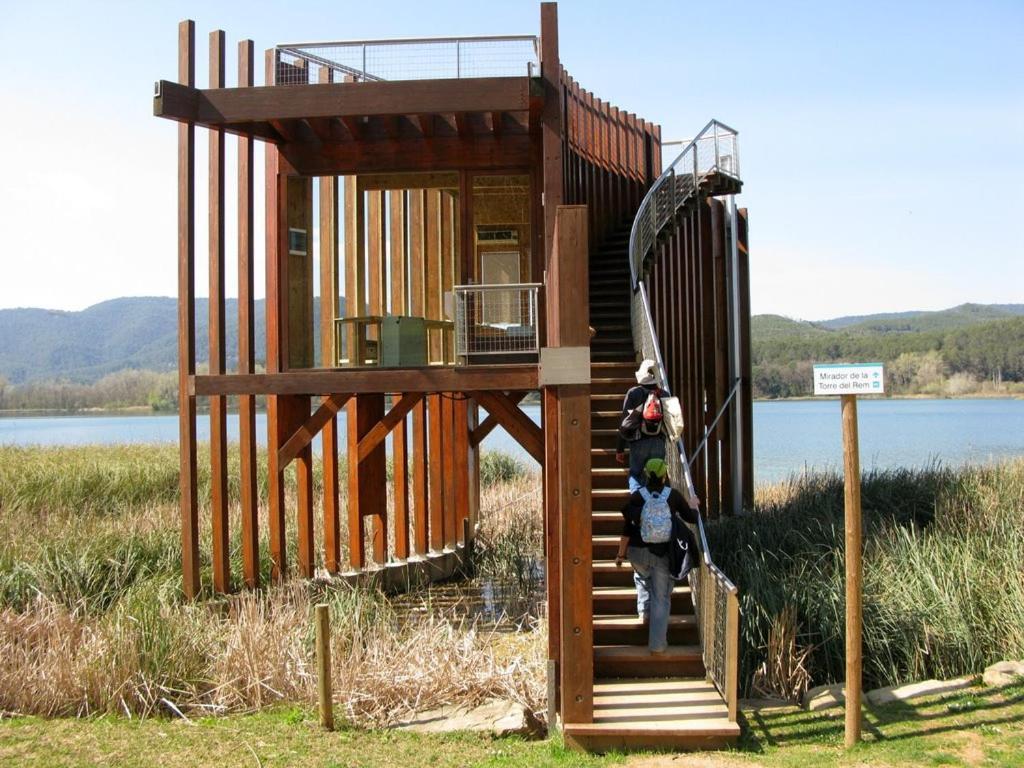 Camping Bungalow El Llac De Banyoles Hotel Porqueres Exterior photo